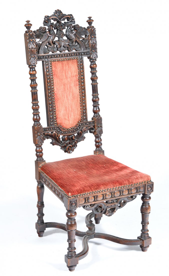 19th c baroque style sidechair (1 of 2)