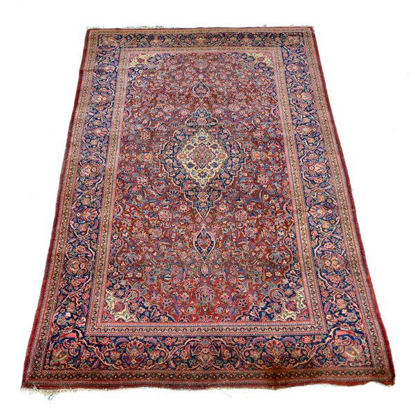 Antique Persian Scatter Rug, 6' 10" x 4'2" (1 of 2)