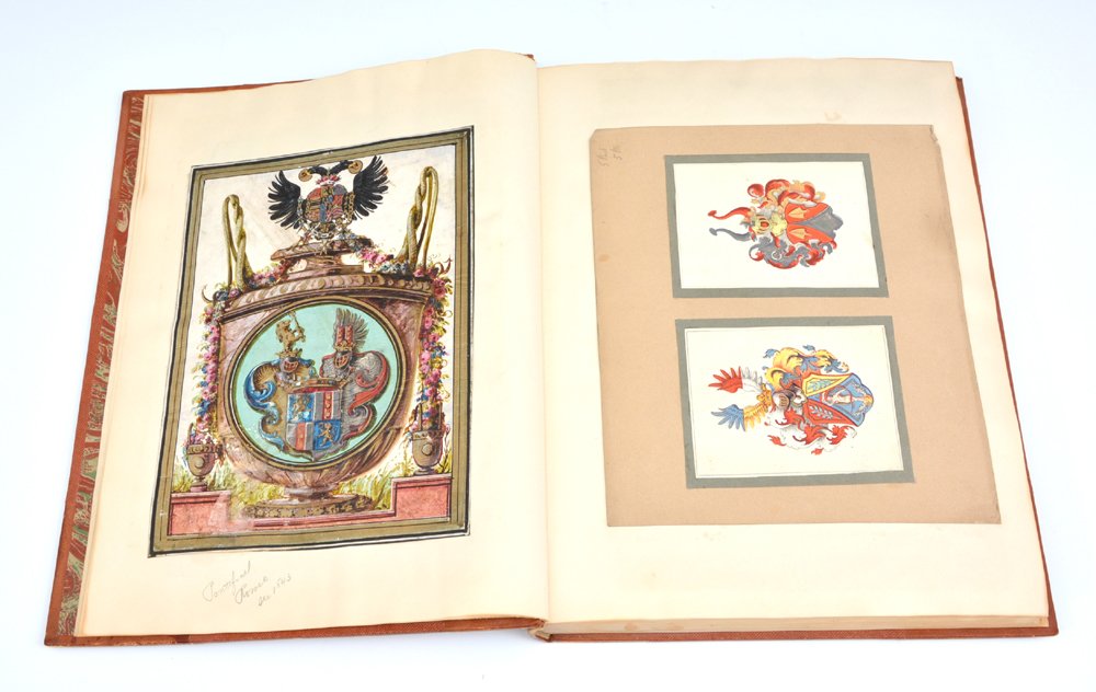 Book of Heraldic Coats of Arms, A.V. de Musi, c 1520 (1 of 10)