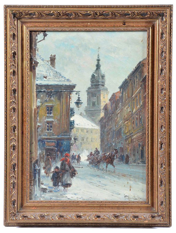 Wladyslaw Chmielinski, Warsaw, Poland, Street Scene (1 of 4)