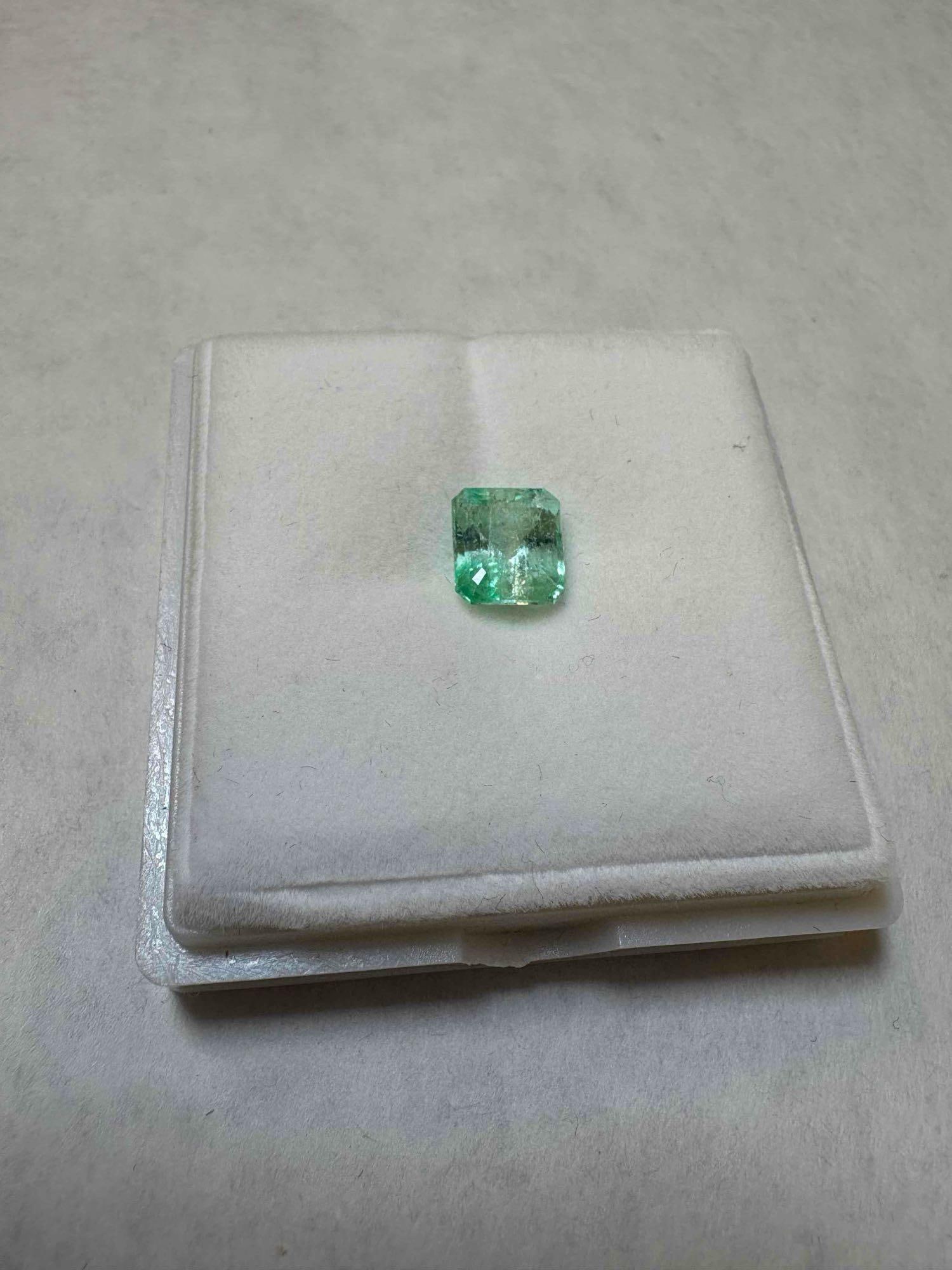 Colombian Emerald Emerald Cut 3.13ct 9.2x7.9x6mm: Appraisal NOT completed by Cady Auction. Consignor supplied appraisal paperwork with an assumed value of $1,700