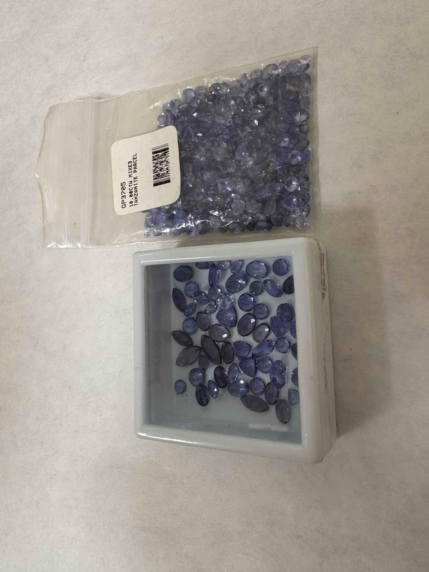 Mixed Tanzanite Gems Purple:  