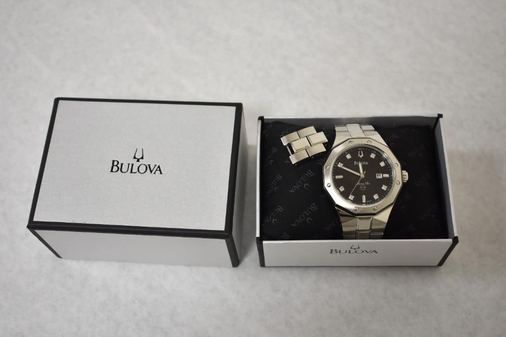 Bulova Marine Star Men's Wristwatch: Bulova Marine Star Men's Wristwatch