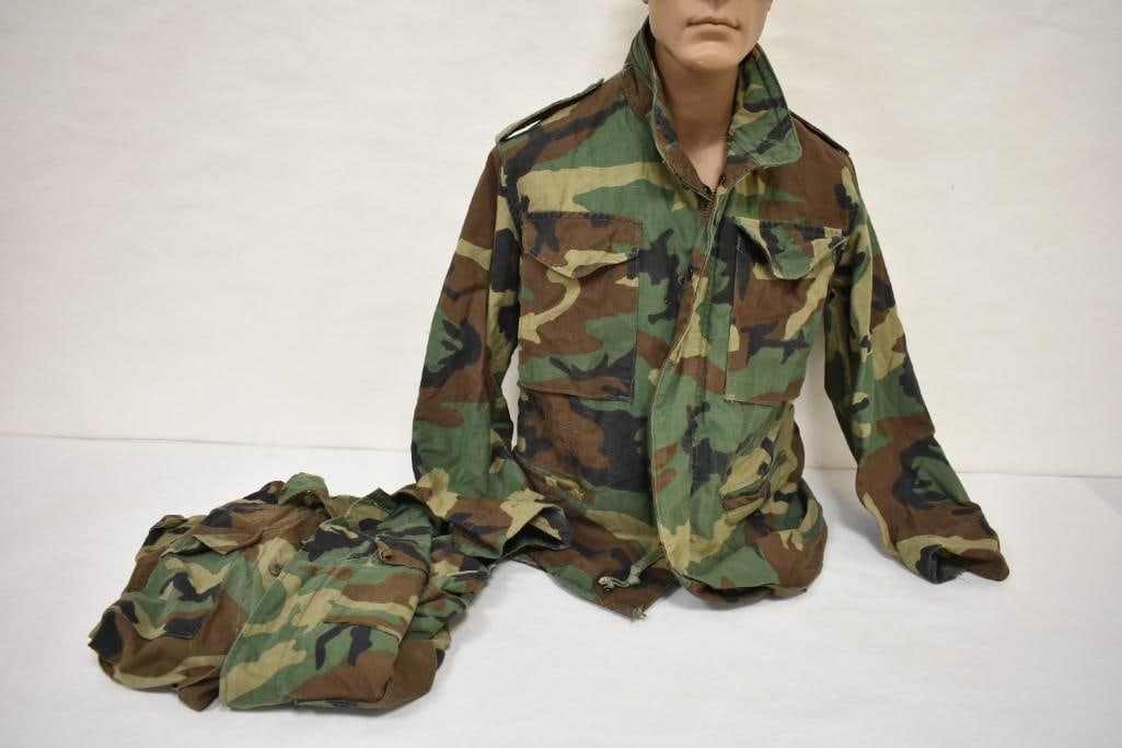 2- Military Camouflage Jackets- Size Small: 2- Military Camouflage Jackets- Size Small