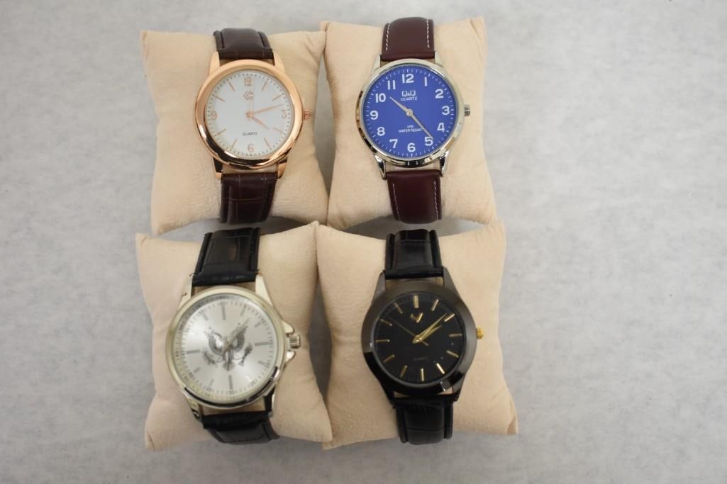 Lot of 4 Wrist Watches ( 3 Quartz & E Pluribus Unum) (1 of 17)