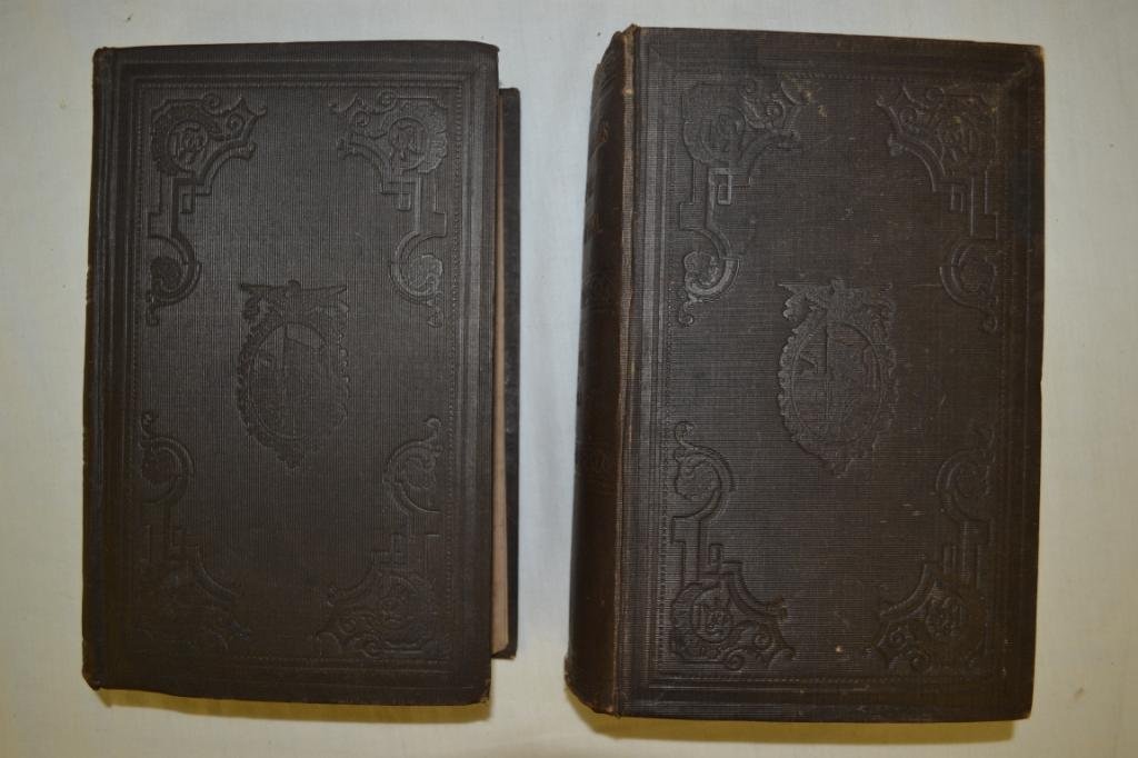 1863 Report Of The Adjutant General IA: 2 Antique Books Titled: Report Of The Adjutant General And Acting Quartermaster General Of Iowa. Author: Baker, Nathaniel B.. First Edition. Publishing Place: Des Moines. Year: 1863. 2 volumes complet