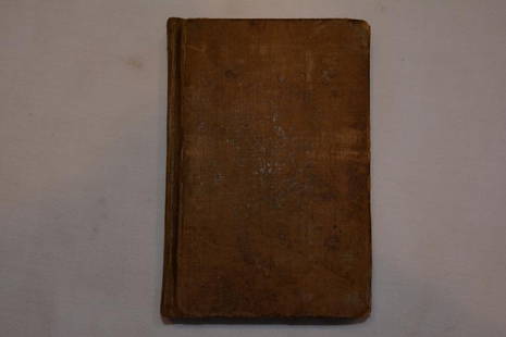 Biographical Memoir of Daniel Boone. 1833: First Edition First Issue Book Titled: Biographical Memoir of Daniel Boone, the First Settler of Kentucky: Interspersed with Incidents in the Early Annals of the Country. Author: Flint, Timothy. Bindi