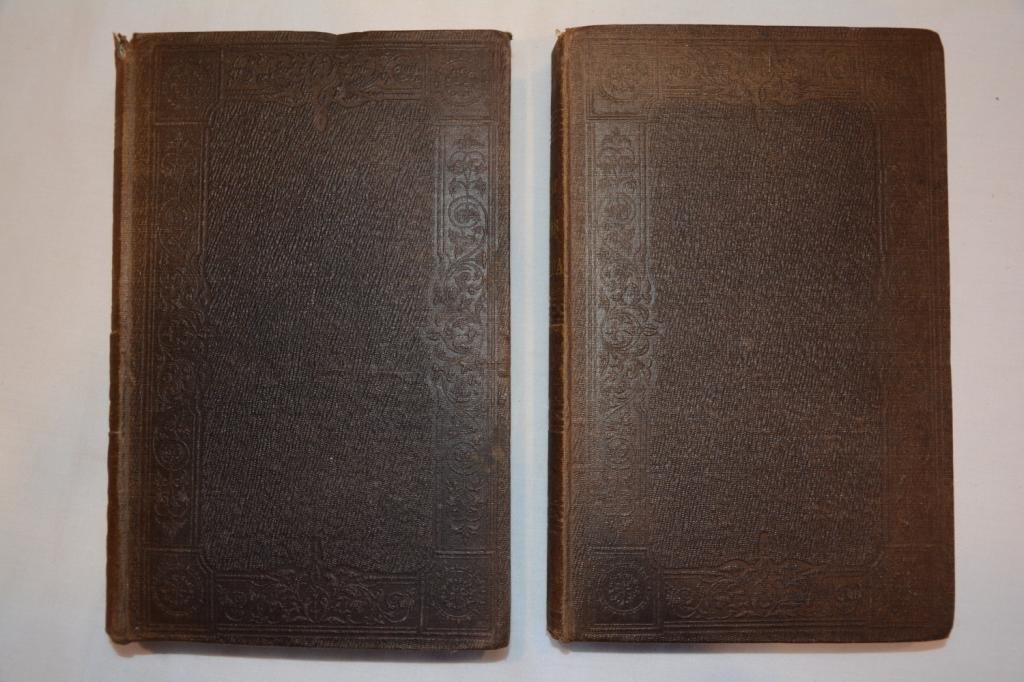2 Books.The History of the Society of Friends: 2 Volume set of Books Titled: The History of the Society of Friends in America (2 Vol. complete). Author: Bowden, James. Binding: Hard Cover. Publishing Place: London. Year: 1850. First Edition. First