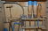 Childs Tool Set in Wood Case Marked Poland - 3