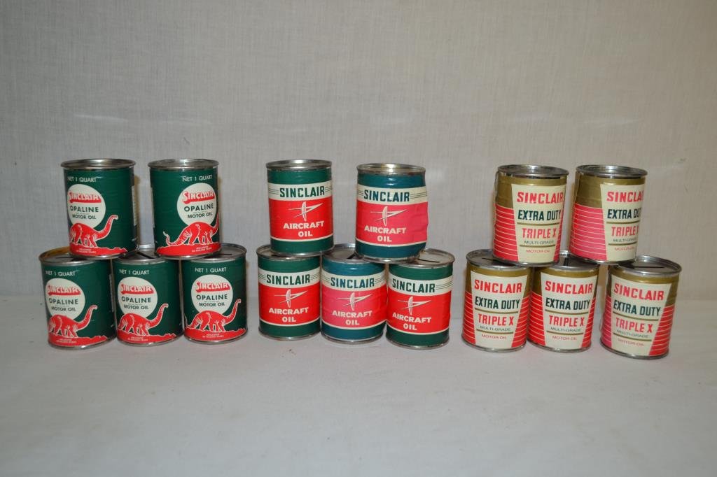 15 Sinclair Mini Oil Can Banks (1 of 10)