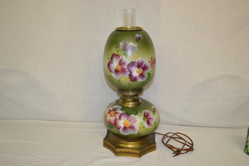 GWTW Electric Painted Lamp (1 of 8)