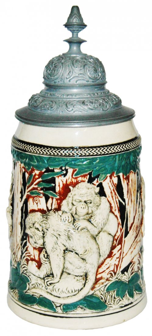 Monkeys Dumler Relief Stein (1 of 1)