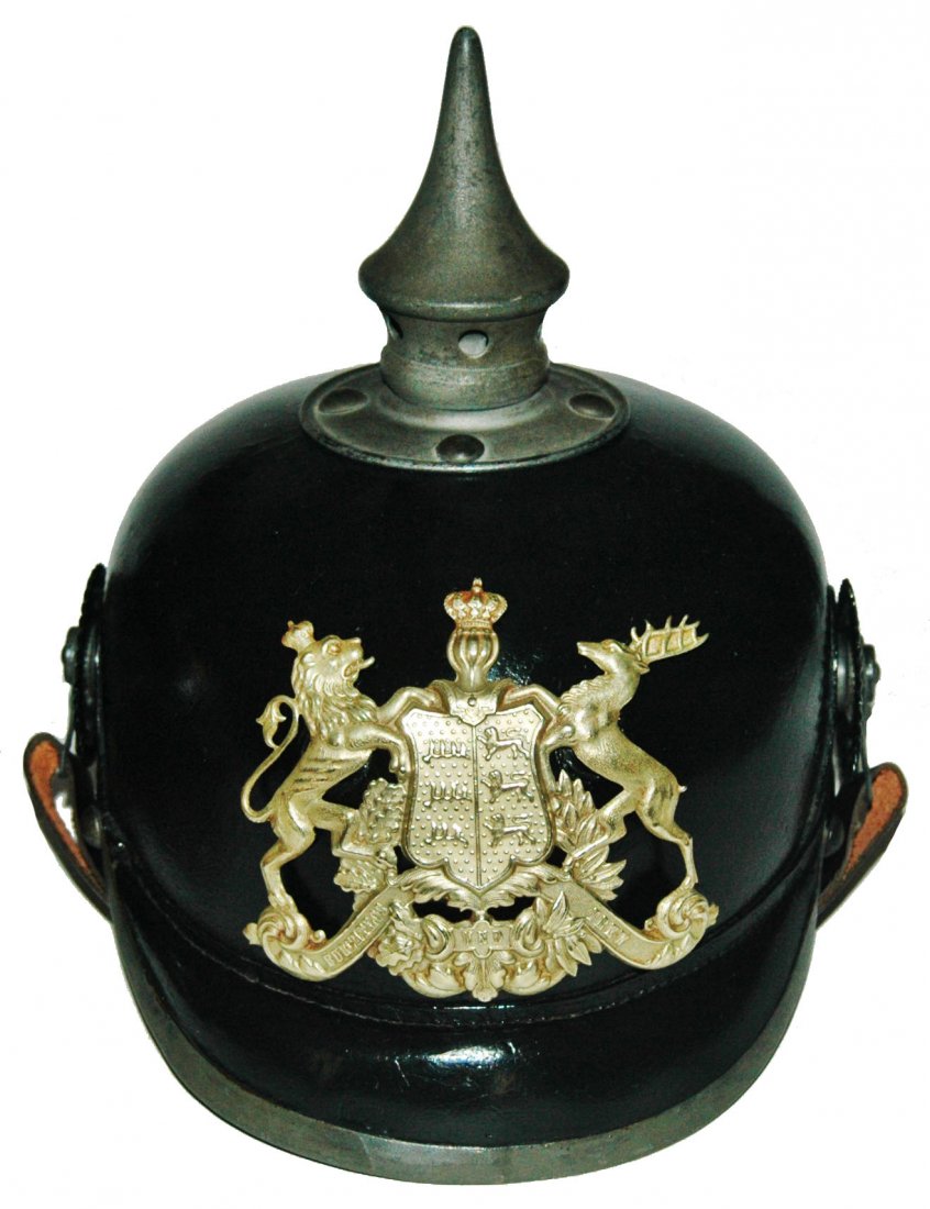 Badden Shield Imperial German Helmet (1 of 1)