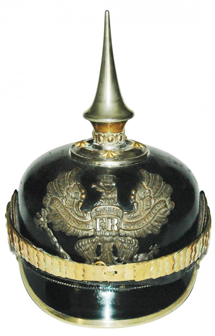 Prussian Eagle Shield Imperial German Helmet (1 of 1)