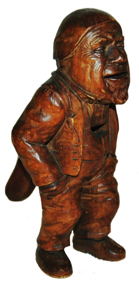 Carved Wood Dwarf Swiss Nutcracker (1 of 1)