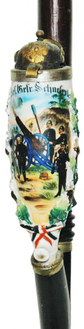 Feld Art Regimental Pipe Helmet Cover on Bowl (1 of 2)