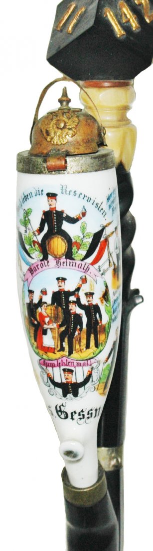 Inft No 96 Regimental Pipe Helmet Bowl Cover (1 of 2)