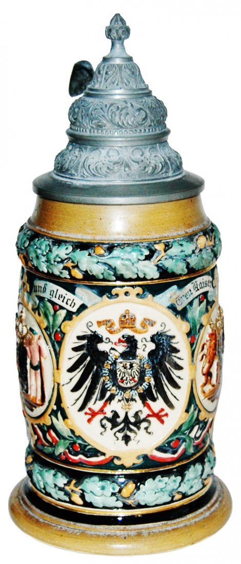 Imperial Eagle & State Shields Hanke Stein (1 of 1)