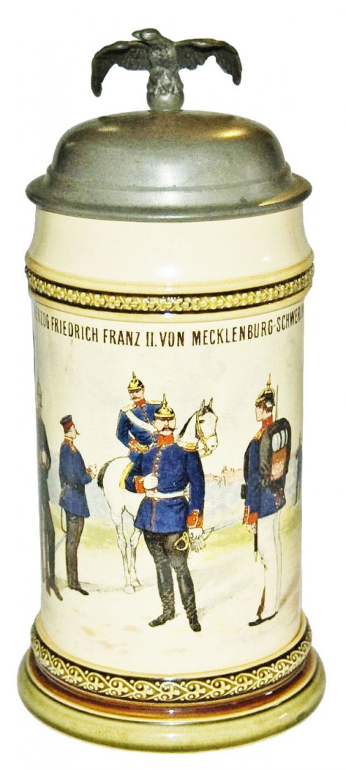 Inft Regimental Mettlach Nr 24 Mettlach Stein (1 of 1)