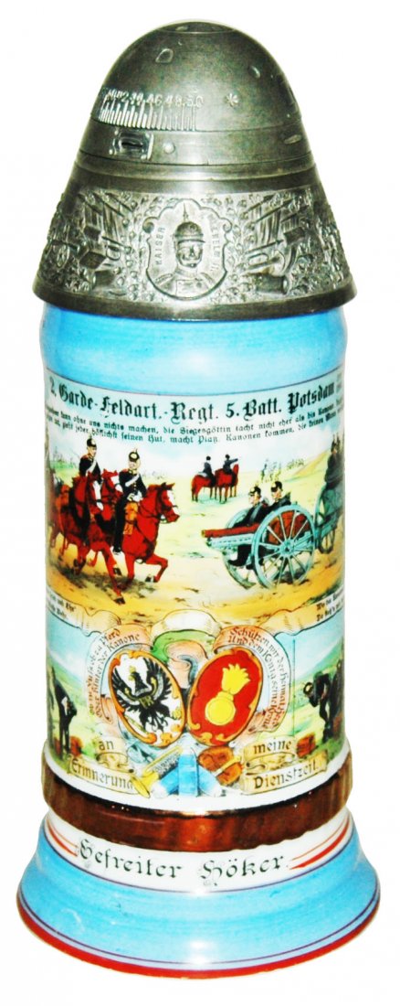 Feld Art No 5 Regimental Stein (1 of 3)