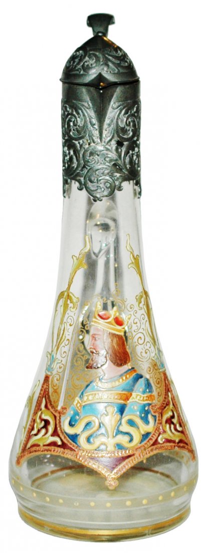 Van Hauten Enamel King w Fancy Pewter Stein (1 of 1)