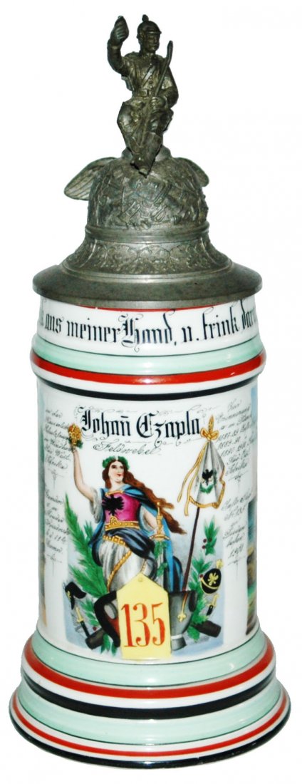 RARE South Africa Assignment Regimental Stein (1 of 5)