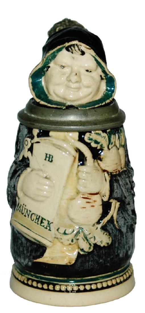 J Reinemann 1/16L Munich Child Character Stein (1 of 1)