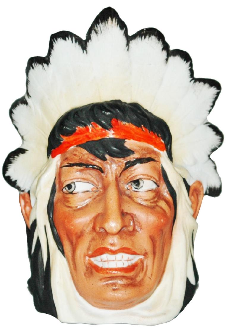 Bohne Porcelain Indian Character Cup 1/4L (1 of 1)