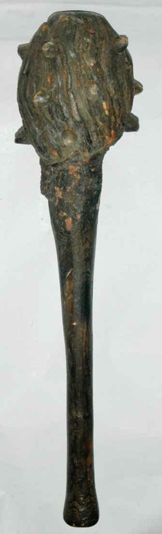 Primitive American Indian Root Burl Wood 27" War Club (1 of 3)