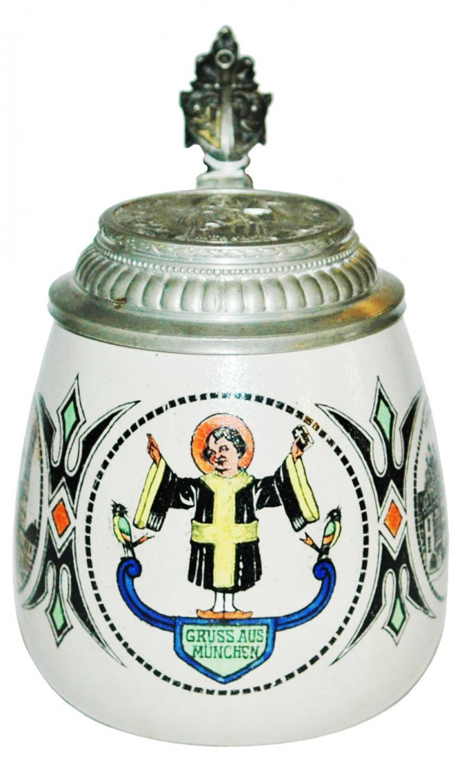 Munich Child Stein w Frauenkirche & Hofbrauhaus (1 of 3)