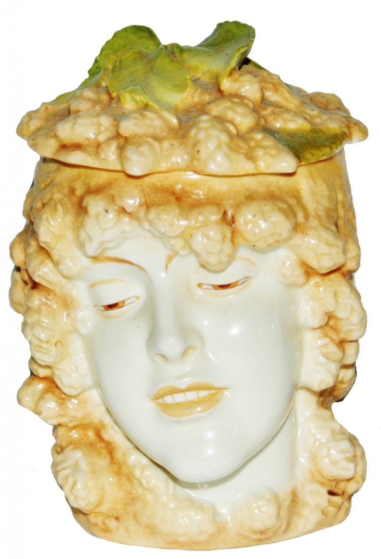 Hops Woman Schierholz Character Tobacco Jar (1 of 1)