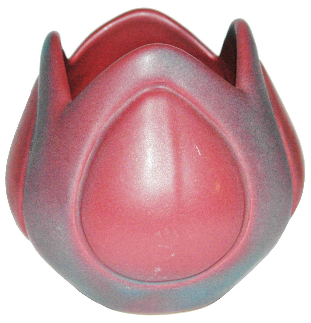 Van Briggle Tulip Flower form Vase in Red (1 of 1)