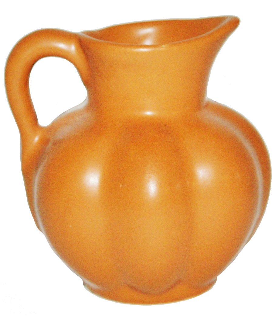 Van Briggle Ribbed Body Pitcher (1 of 1)