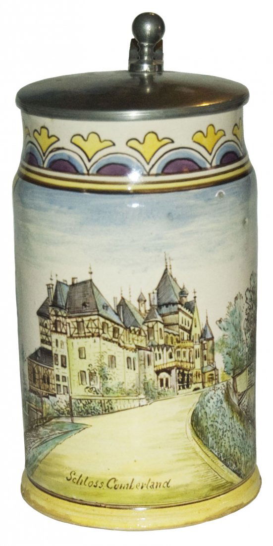 1L Austrian Faience Schloss Cumberland Stein (1 of 1)