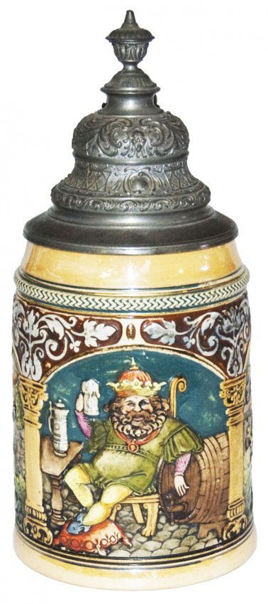Gambrinus Dumler & Breiden Relief stein (1 of 1)