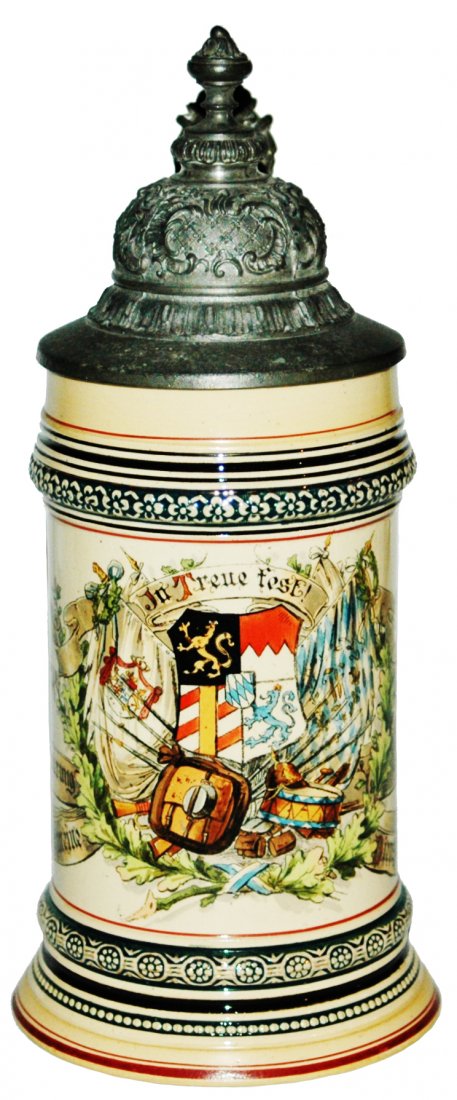 18th Inft Regimental Military Commemorative Stein (1 of 1)
