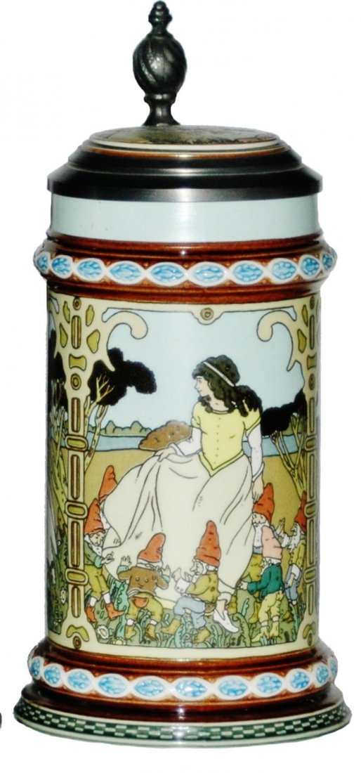 Modern Mettlach Fairy Tales Characters Stein (1 of 1)