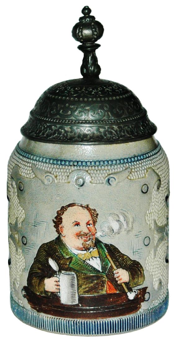 Drinking Man HR Stoneware Stein (1 of 1)