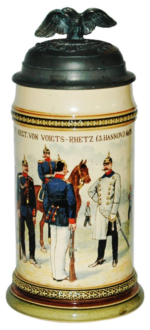Mettlach Regimental Inft Nr 79 Hannover Stein (1 of 1)