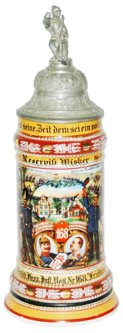 Regimental 10 Comp 5 Hess Inft Nr 168 Stein (1 of 3)