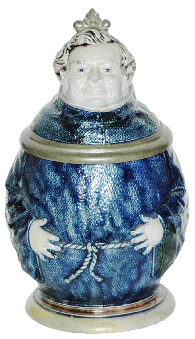 Stoneware Monk Character Stein (1 of 1)