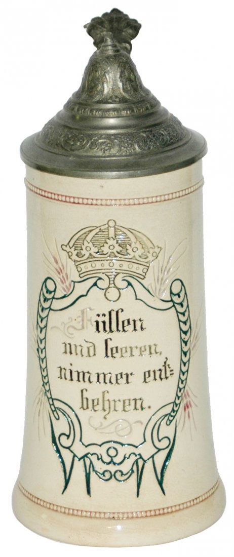 Diesinger Etched stein w Verse (1 of 1)