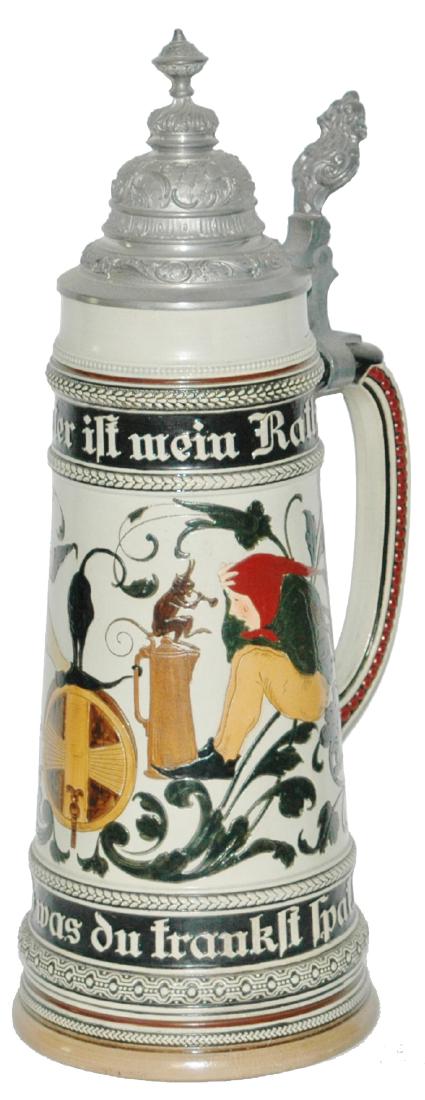 2L Etched Dwarfs Drinking Stein (1 of 3)