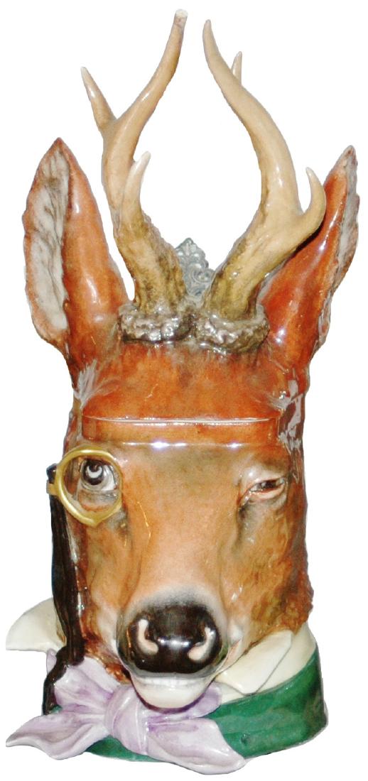 Schierholz Porcelain Stag Character Stein (1 of 1)