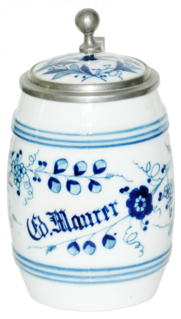 Advertising St Louis Restaurant Stein w Photo Lid (1 of 2)