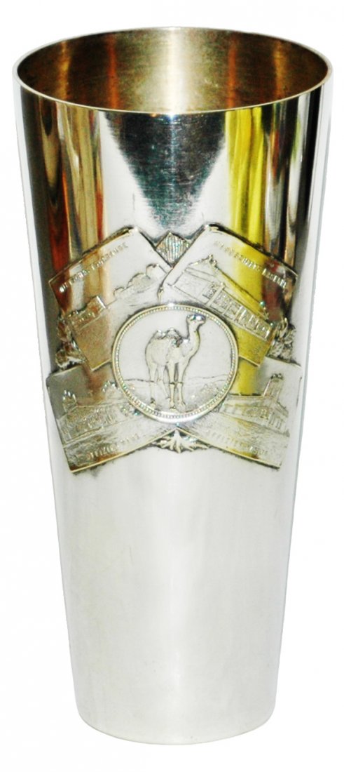 Regimental South West Africa Camel 7 Comp Beaker (1 of 3)