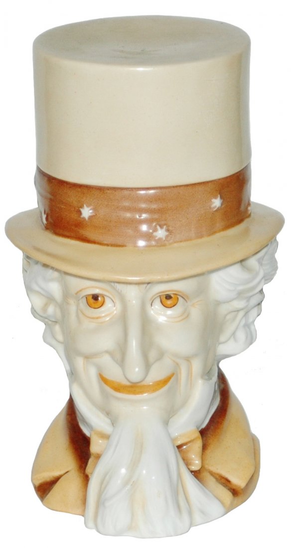 Uncle Sam w Stars Hat Schierholz Character Stein
