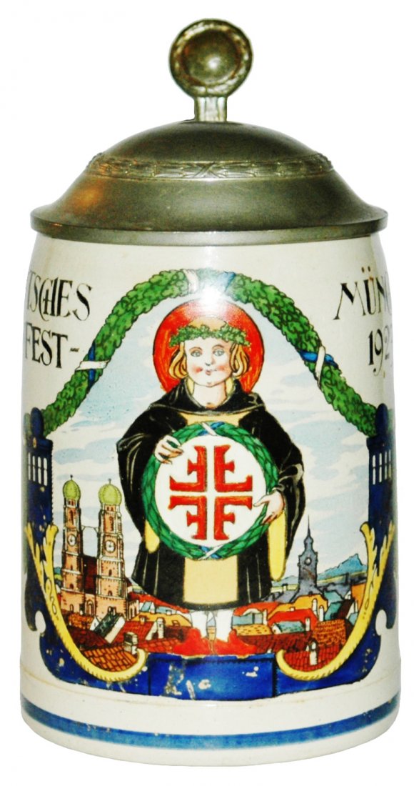 4F Turnfest Munich Child 1923 Stein (1 of 3)
