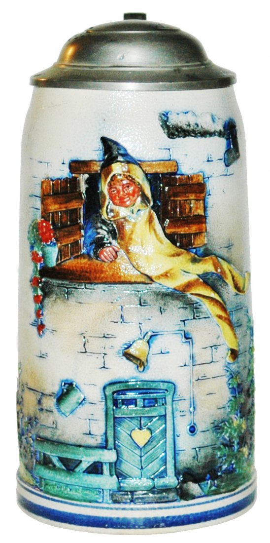 1L Munich Child Stoneware Relief Hanke Stein (1 of 1)