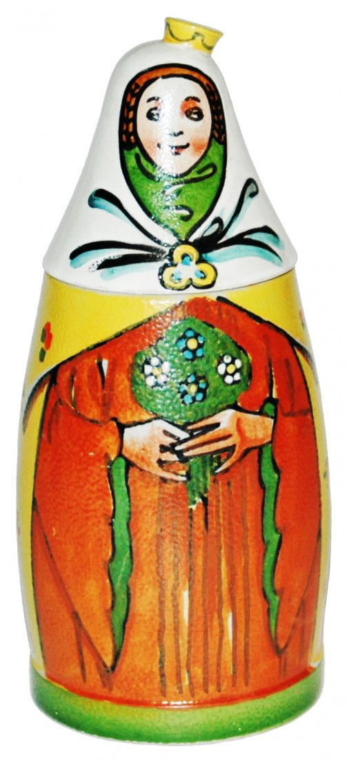 Reinemann 1/4L Queen Franz Ringer Stoneware Stein (1 of 2)